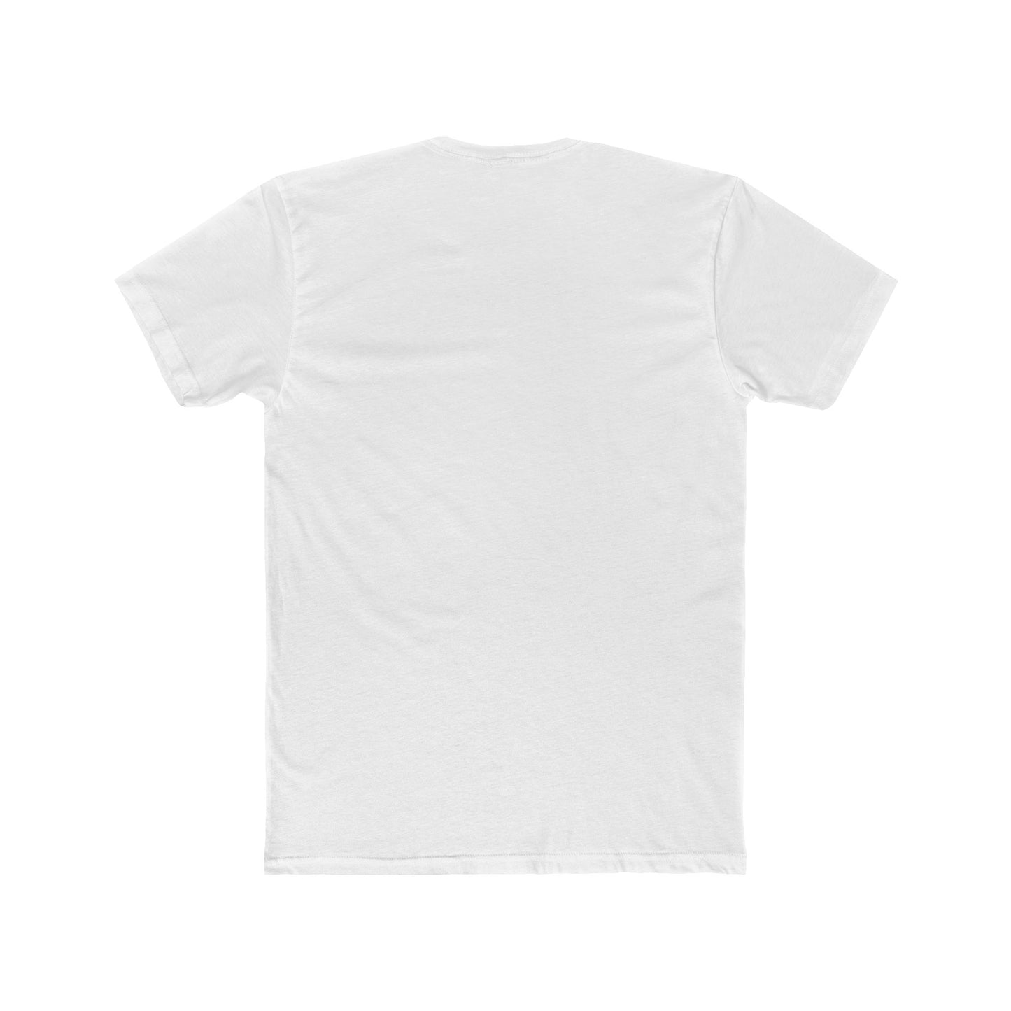 Unisex Cotton Crew Tee - By His Wounds Graphic Cross