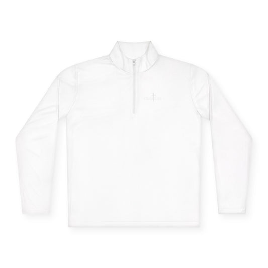Unisex Quarter-Zip Pullover Workout - ChristLife Logo on front, Sporty