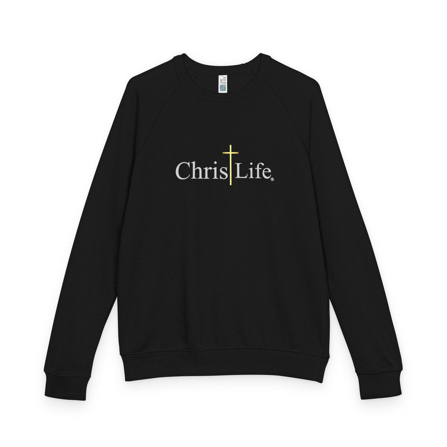 Unisex French Terry Raglan Crewneck with ChristLife