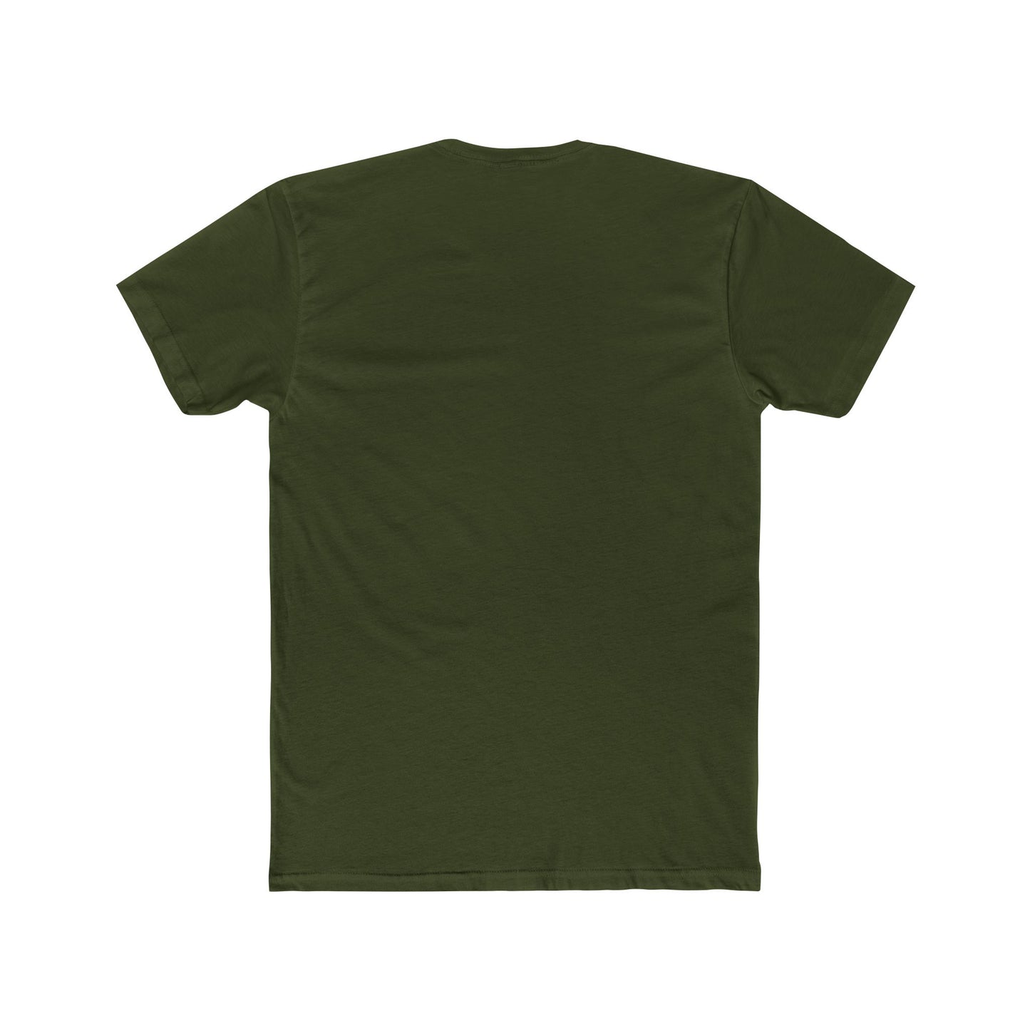 Unisex Cotton Crew Tee - By His Wounds Graphic Cross