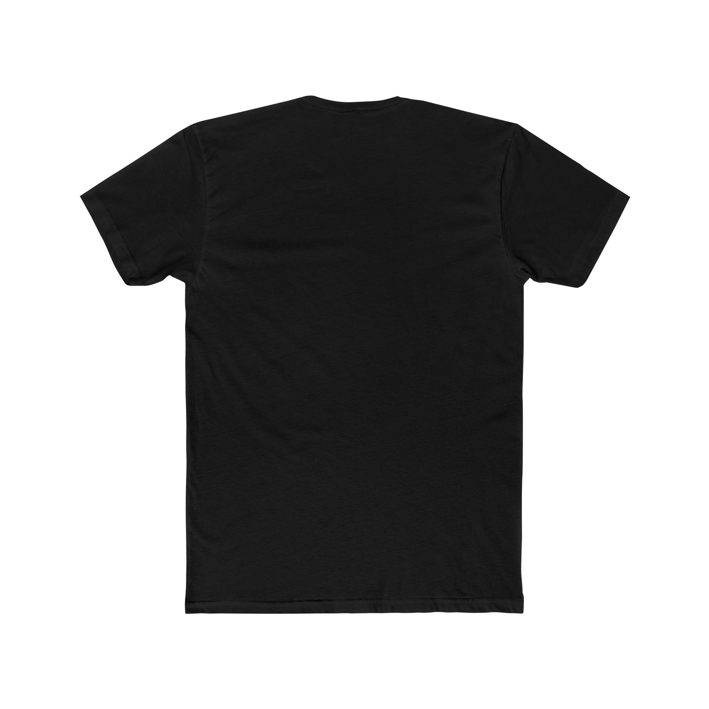 Unisex Cotton Crew Tee - By His Wounds Graphic Cross