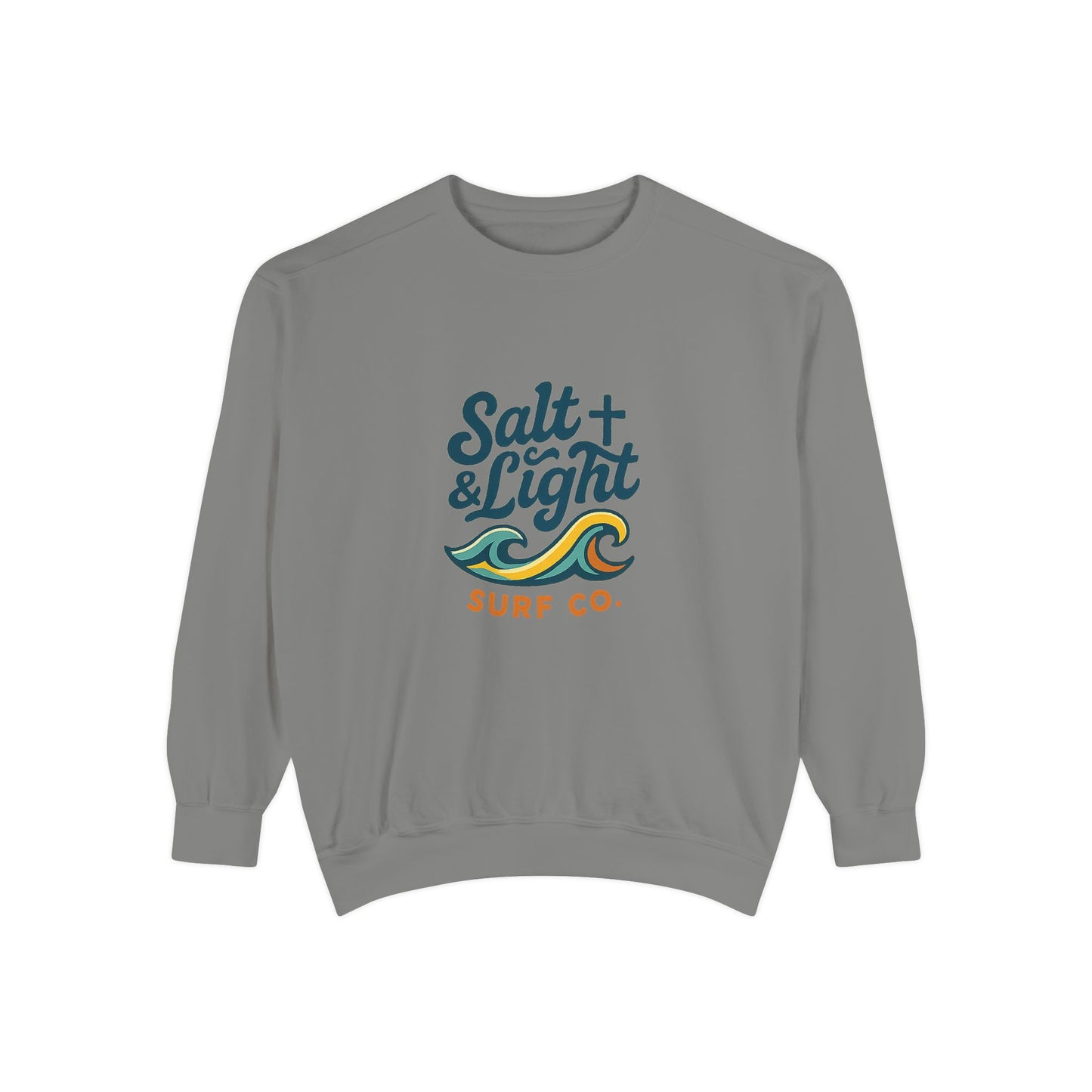 Salt & Light Surf Co. Sweatshirt - Coastal Wave Graphic Crewneck