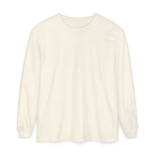 Salt & Light Surf Co. Long Sleeve Tee — 'Jesus Made Waves' Christian Surf T-Shirt, Back Graphic