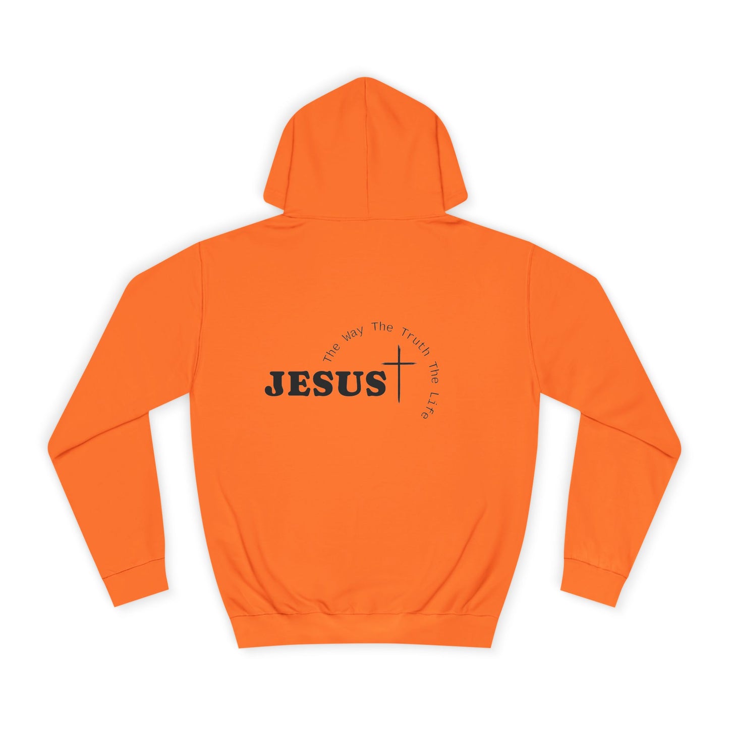 Unisex College Hoodie with 'JESUS' The Way The Truth The Life, Faith-inspired, Casual Religion Apparel, Graduation Gift for Students, Youth and [...]