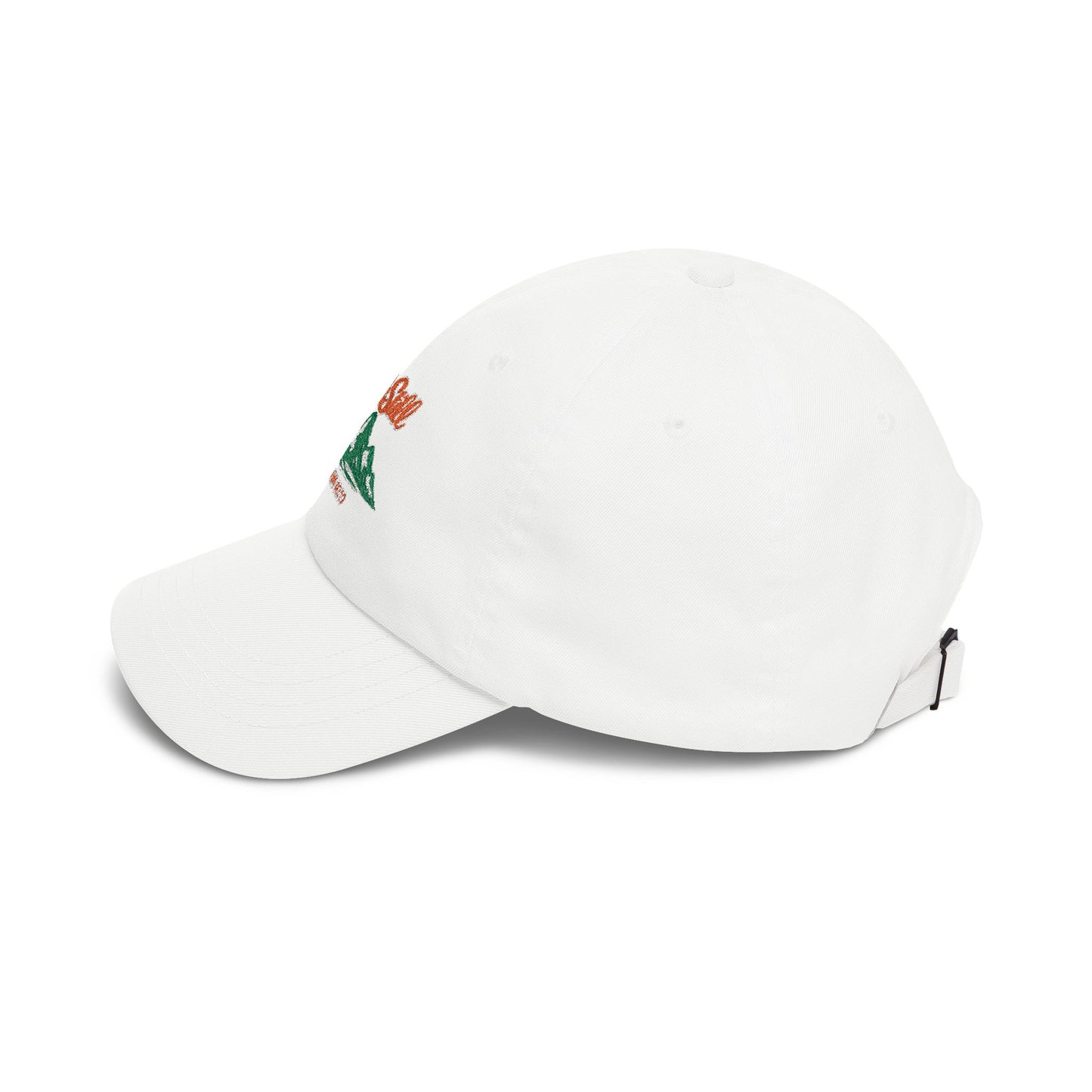 Dad Cap — "Be Still" Mountain Embroidered Relaxation Hat