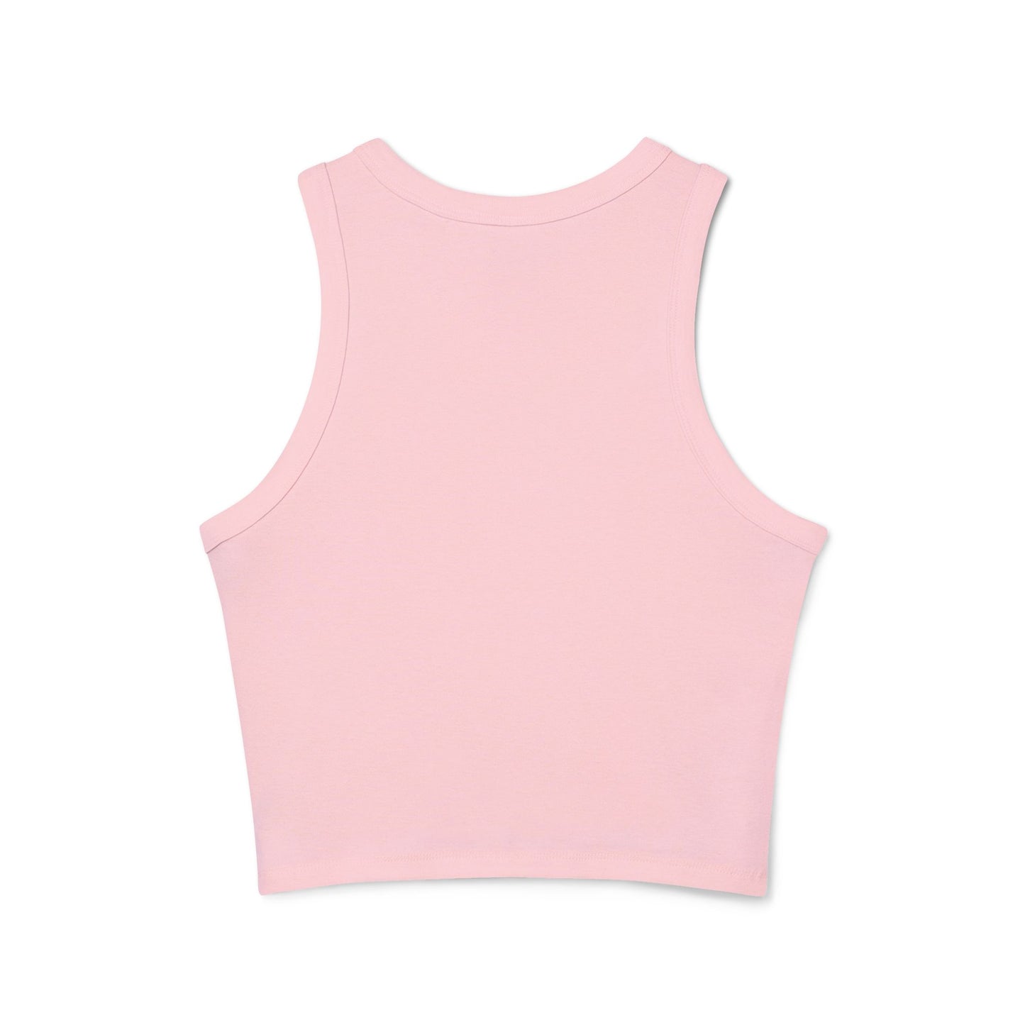 Women's Micro Rib Racer Tank Top - Holy Vibes Only/Beach scene