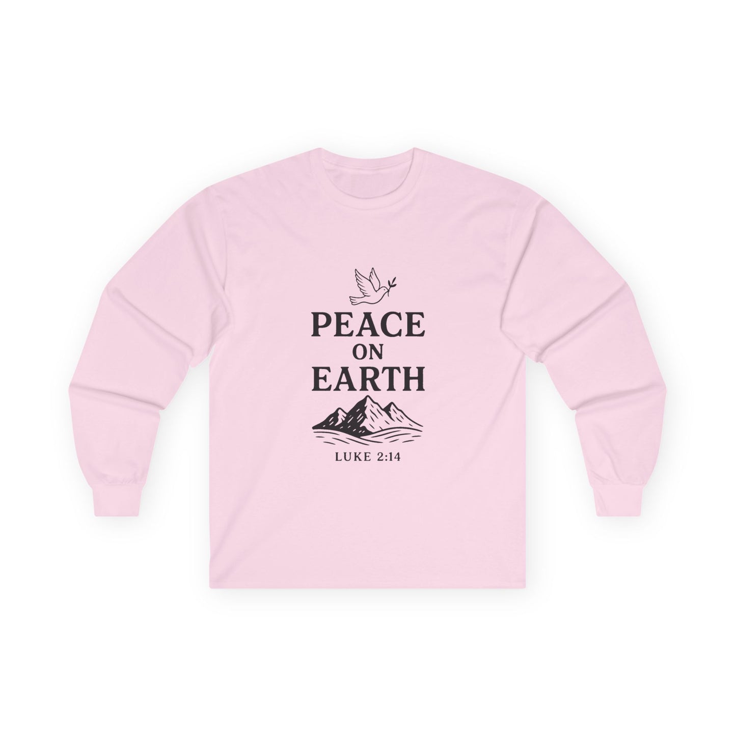Unisex Peace on Earth With Dove -  Long Sleeve Comfy Tee