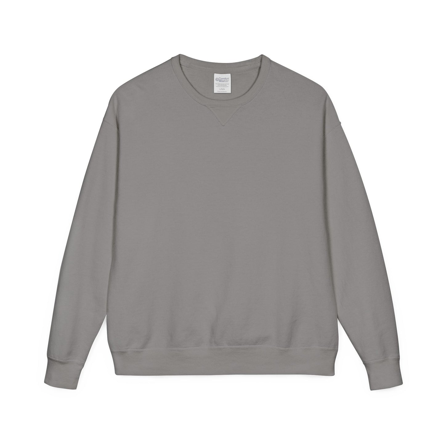 Be Still Mountain Sweatshirt — Psalm 46:10 Inspirational Crewneck Comfort, Back Print
