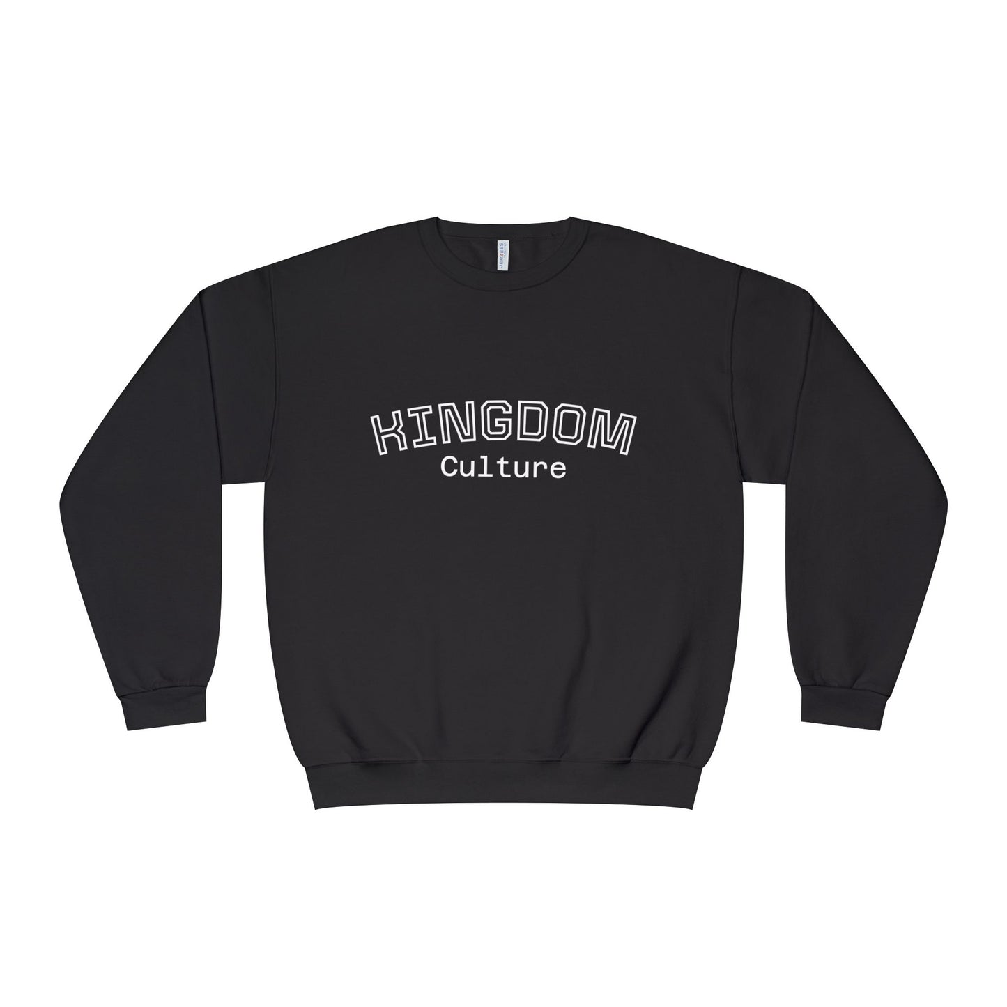 Comfortable Unisex Crewneck Sweatshirt - Kingdom Culture, Cozy Casual Wear