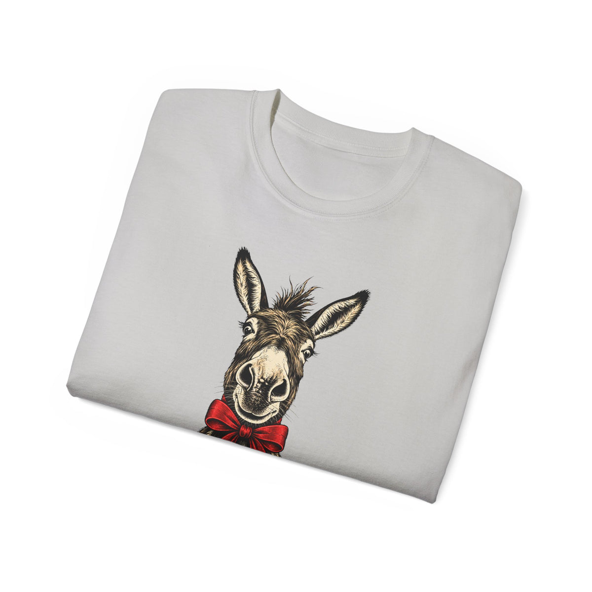 Christmas Mule T‑Shirt - "Mule Town Christmas" Holiday Donkey Tee