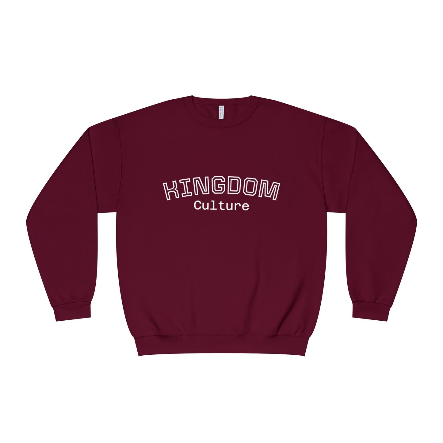 Comfortable Unisex Crewneck Sweatshirt - Kingdom Culture, Cozy Casual Wear