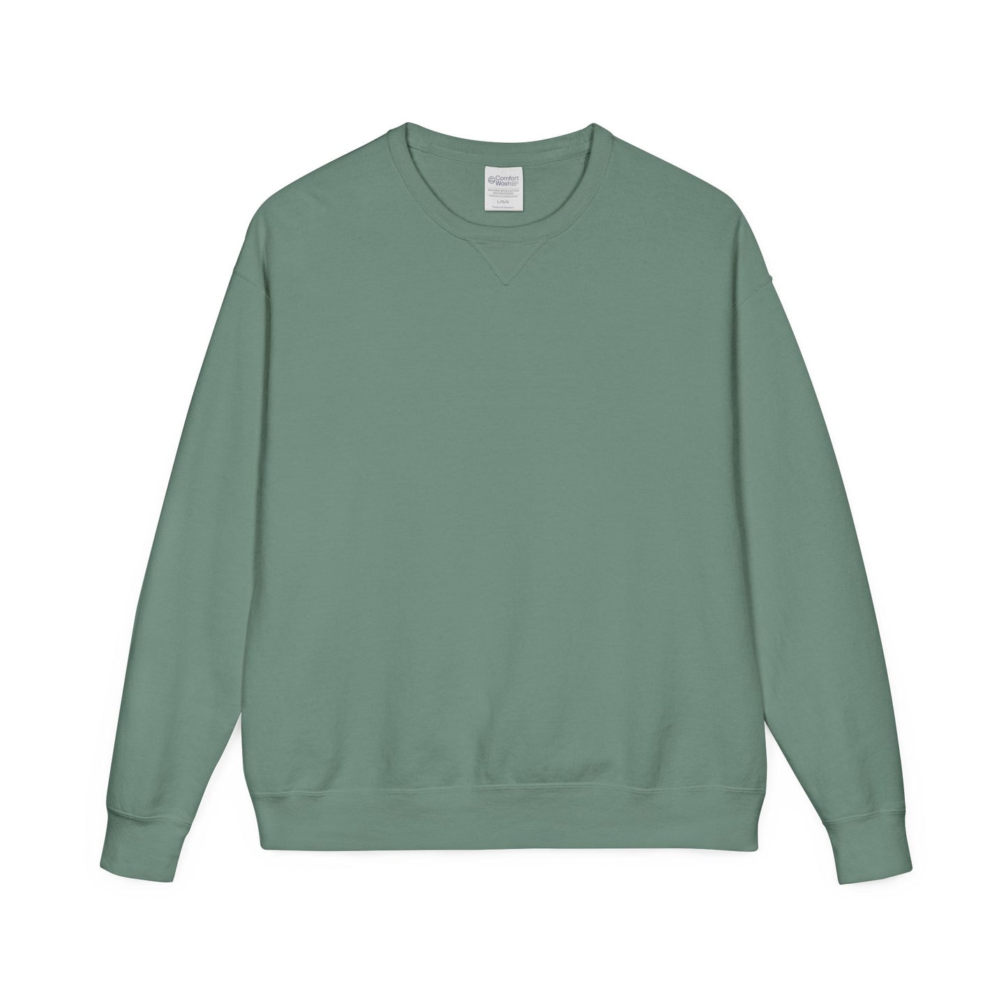 Be Still Mountain Sweatshirt — Psalm 46:10 Inspirational Crewneck Comfort, Back Print