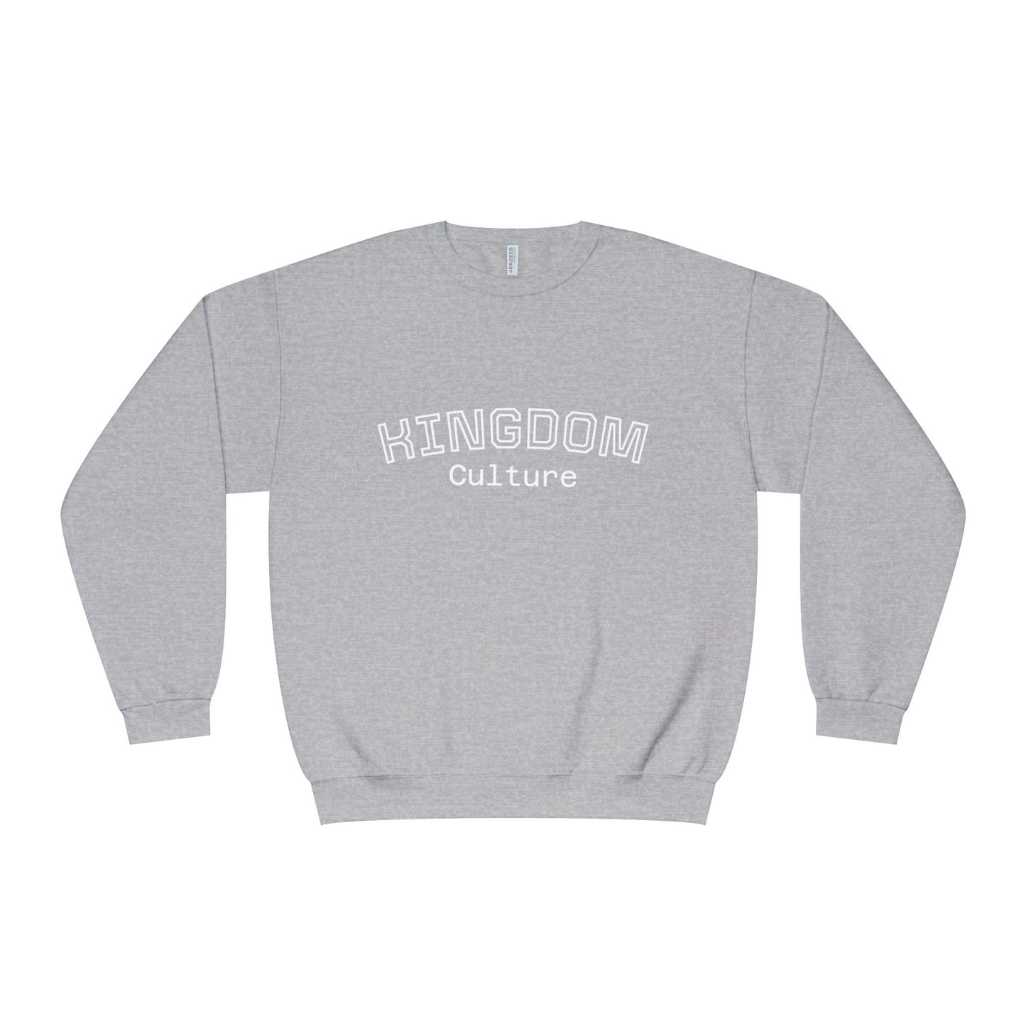 Comfortable Unisex Crewneck Sweatshirt - Kingdom Culture, Cozy Casual Wear