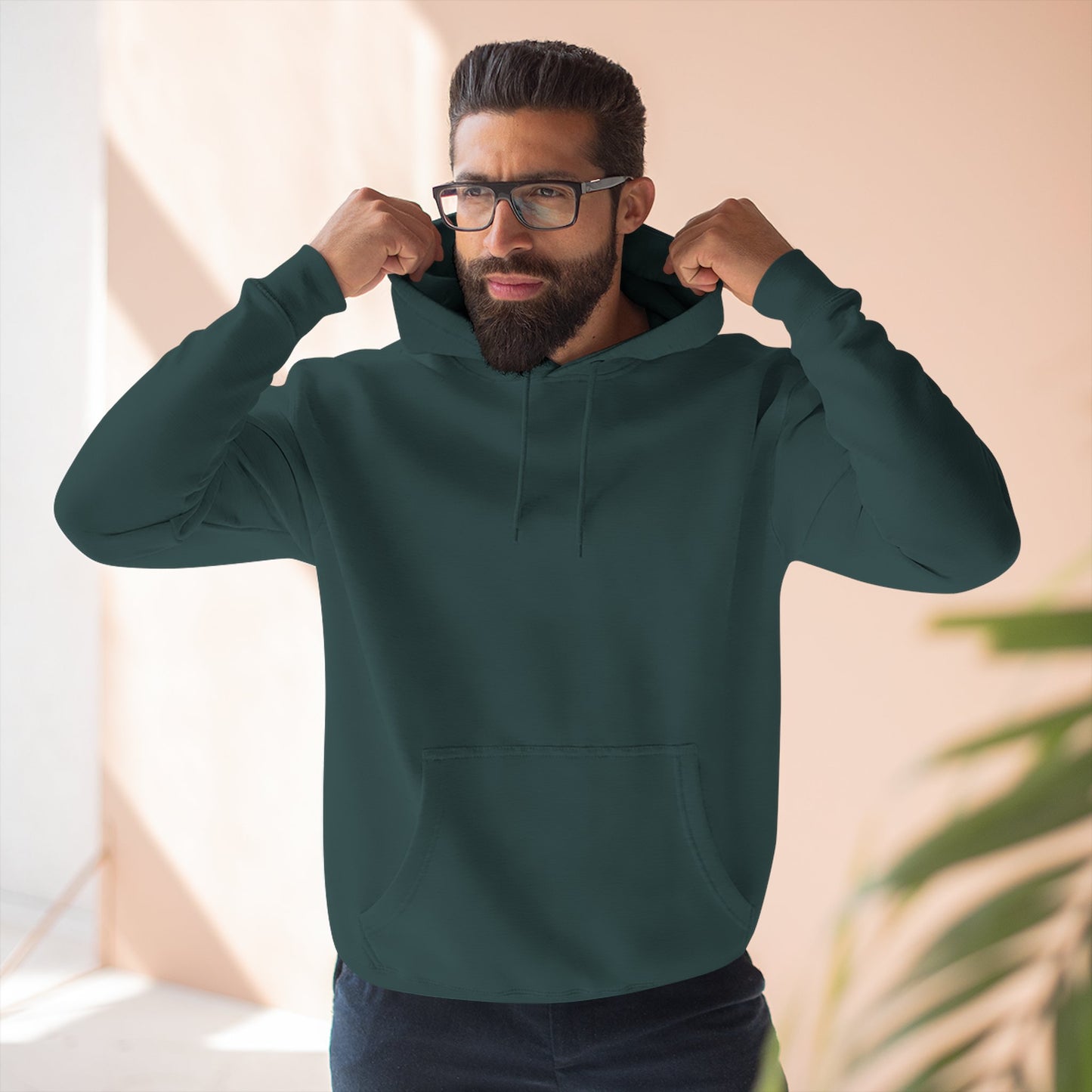 Hoodie — Faith Over Fear Mountain Graphic Retro Park Sign