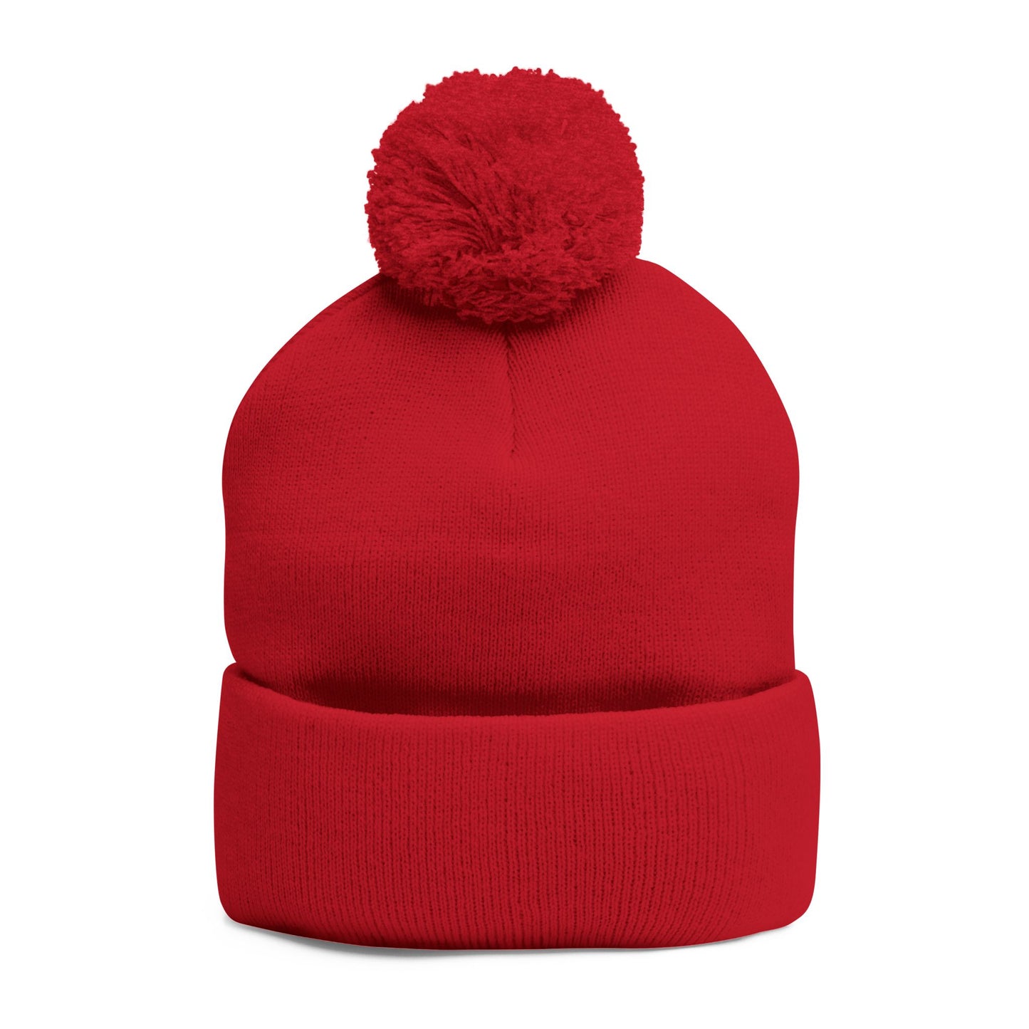 Cozy Embroidered Pom-Pom Knit Winter Beanie - ChristLife