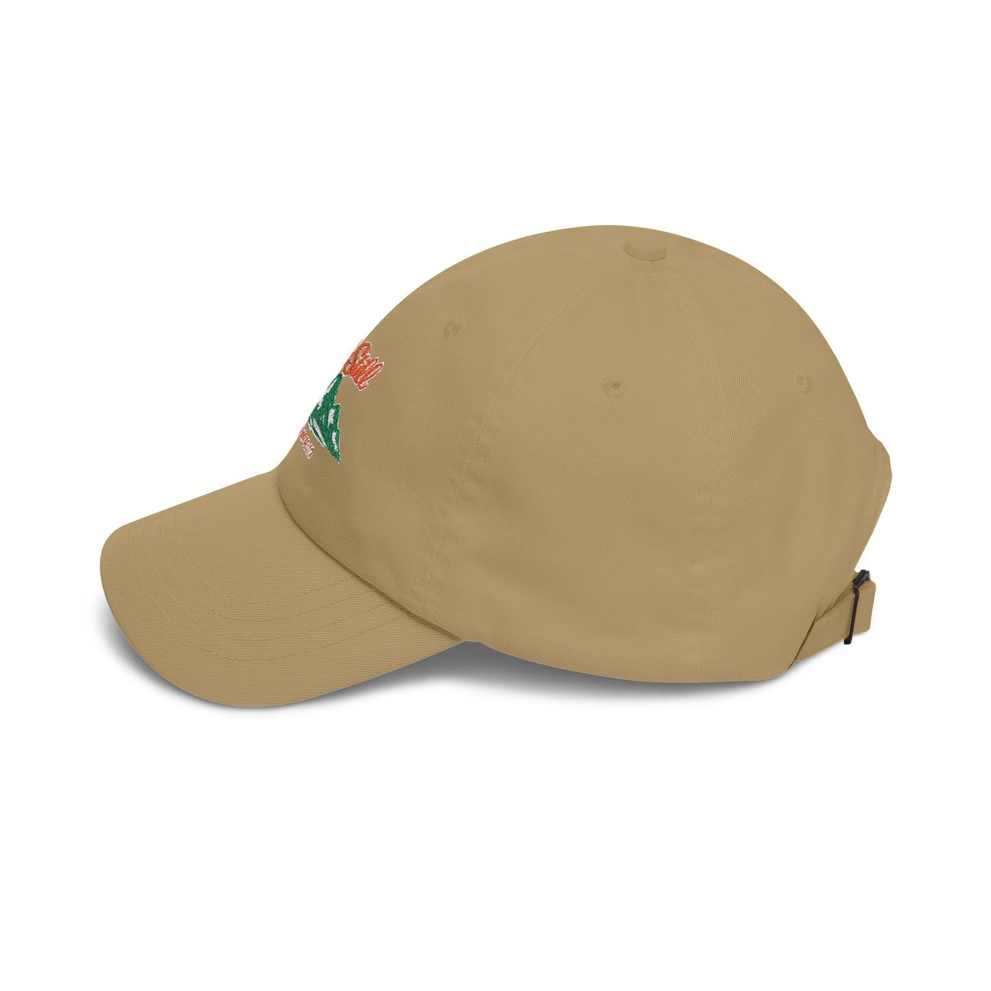 Dad Cap — "Be Still" Mountain Embroidered Relaxation Hat