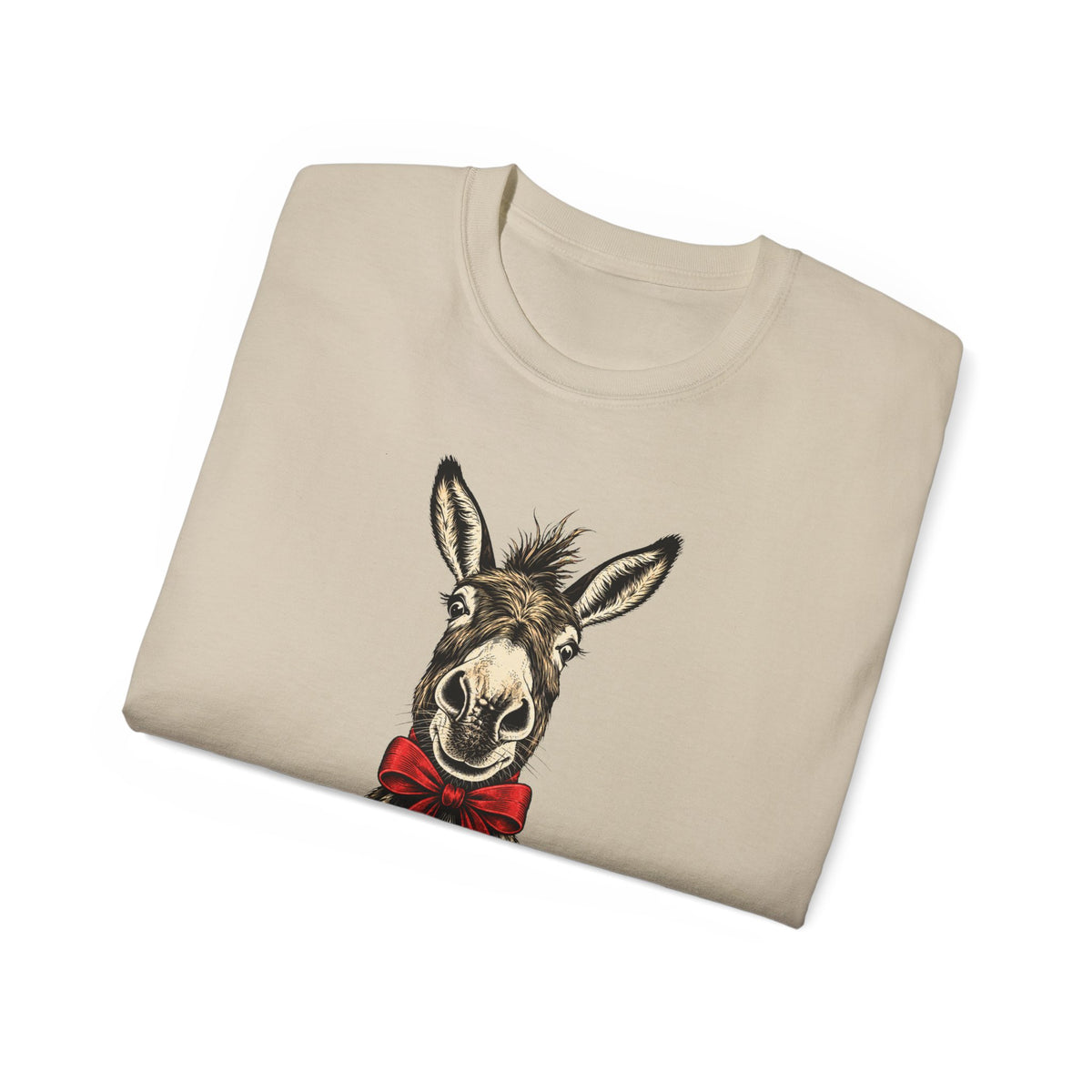 Christmas Mule T‑Shirt - "Mule Town Christmas" Holiday Donkey Tee