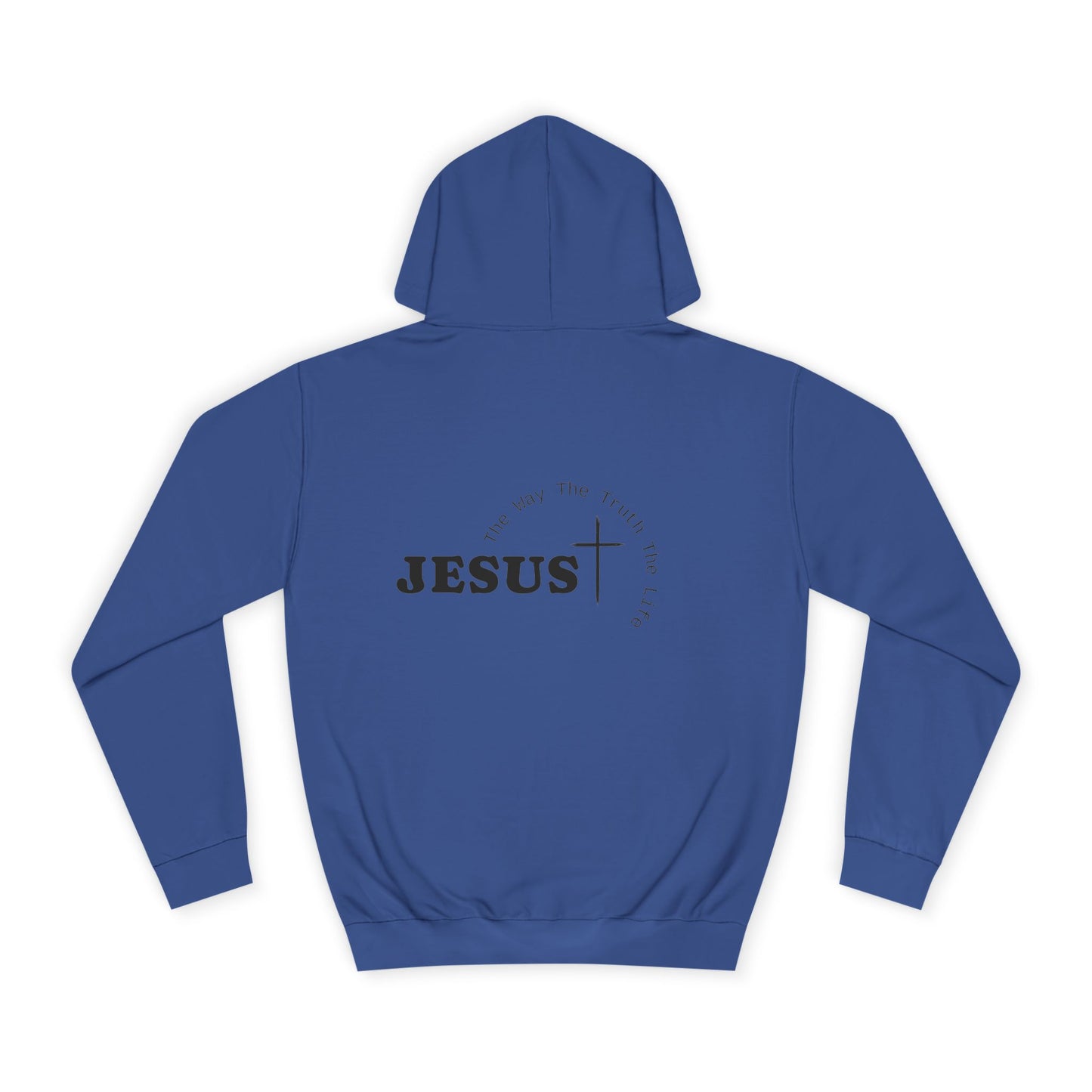 Unisex College Hoodie with 'JESUS' The Way The Truth The Life, Faith-inspired, Casual Religion Apparel, Graduation Gift for Students, Youth and [...]