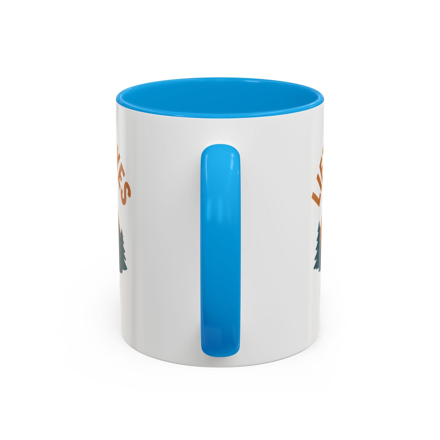 Christian Mountain Mug — "I Lift My Eyes" Psalm 121 Coffee Cup (11oz/15oz)