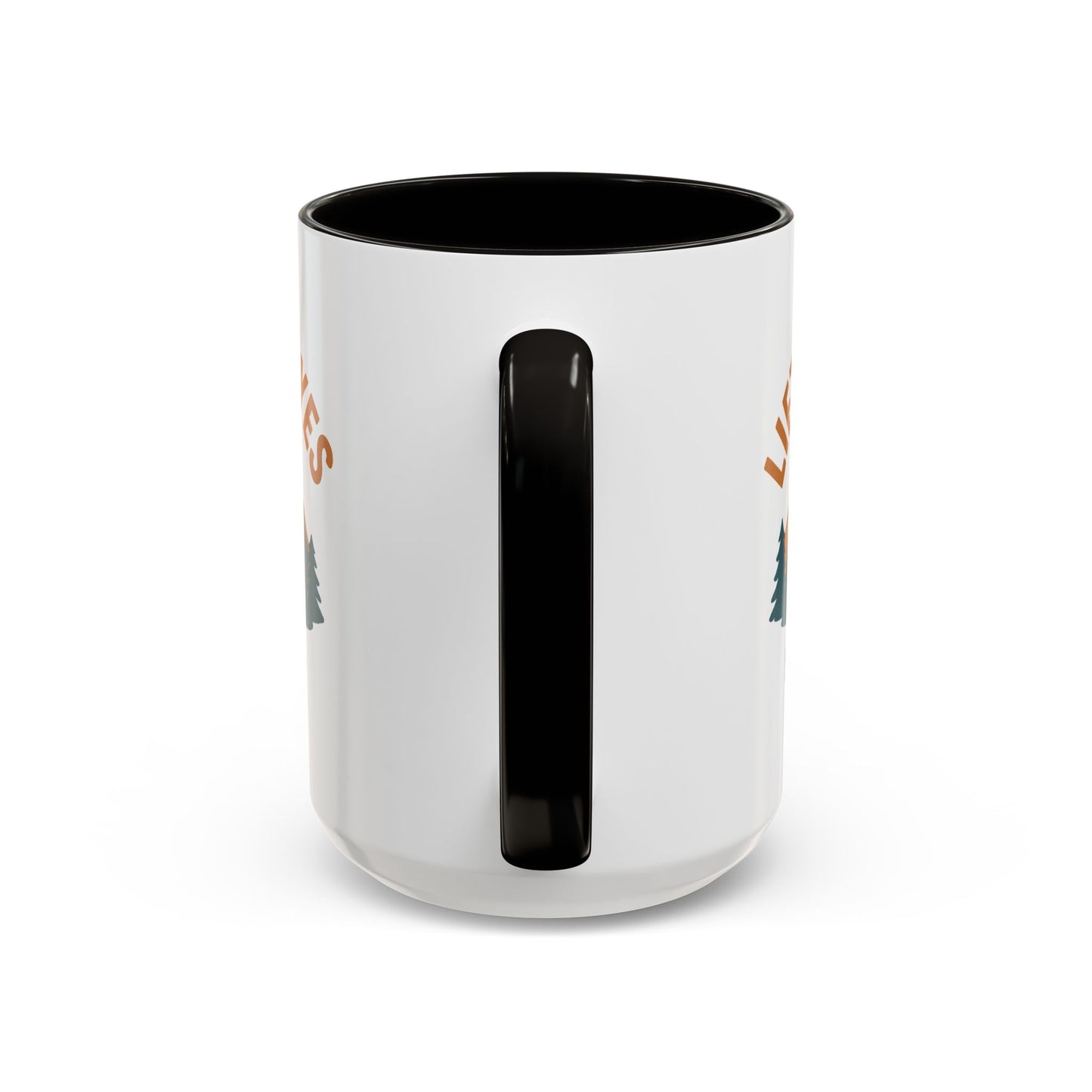 Christian Mountain Mug — "I Lift My Eyes" Psalm 121 Coffee Cup (11oz/15oz)