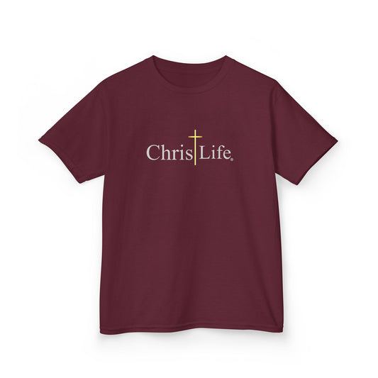 Kids Christian Faith Tee - ChristLife, Perfect for Church, Youth Groups, Birthdays, Holiday Gifts, Inspirational Outfits