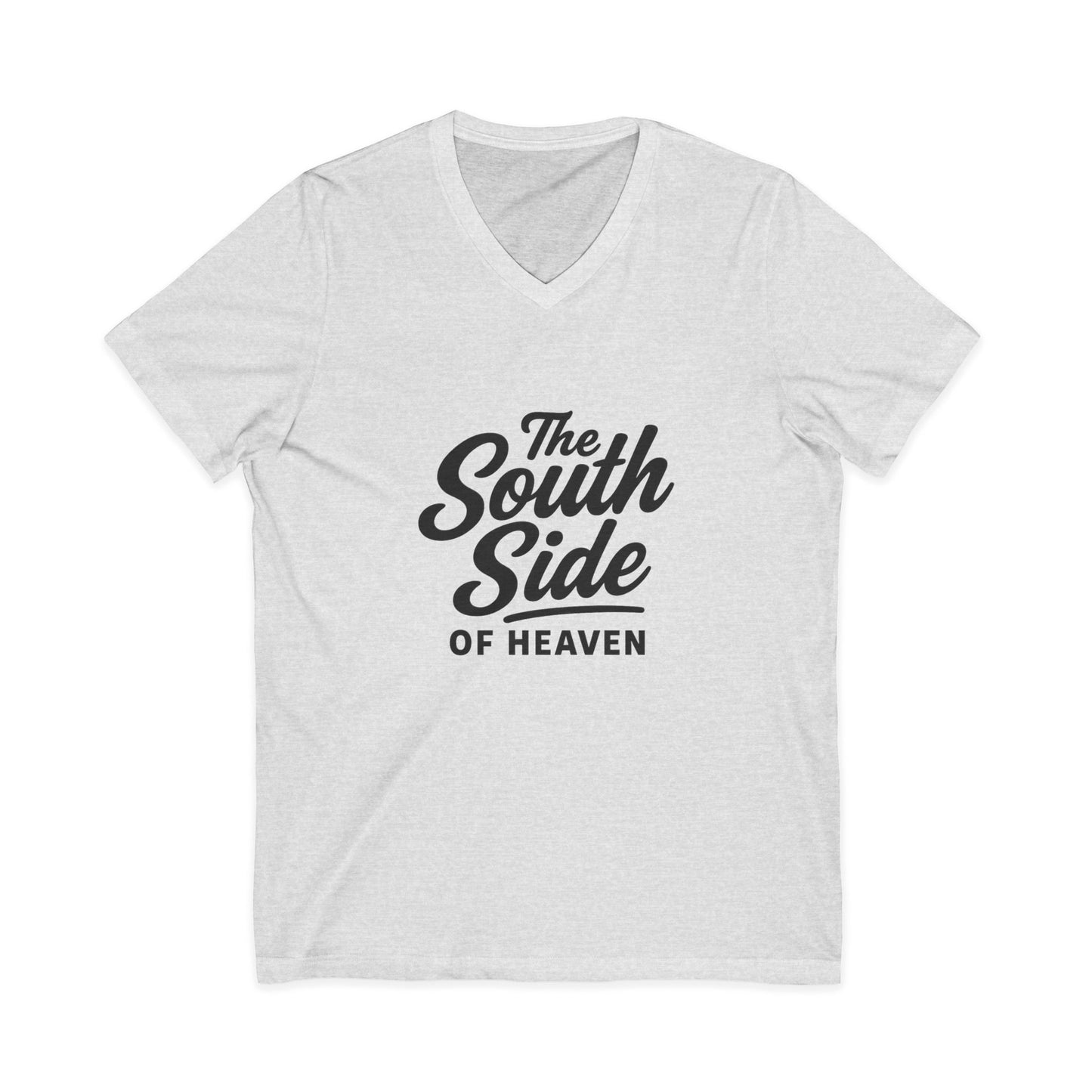 The South Side of Heaven - V neck, Casual Style, Gift for Friends, Unique Summer Wear, Comfortable Everyday Top, [...]