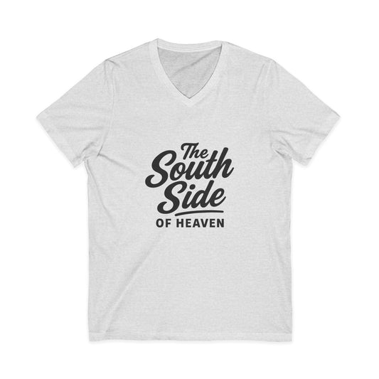 The South Side of Heaven - V neck, Casual Style, Gift for Friends, Unique Summer Wear, Comfortable Everyday Top, [...]