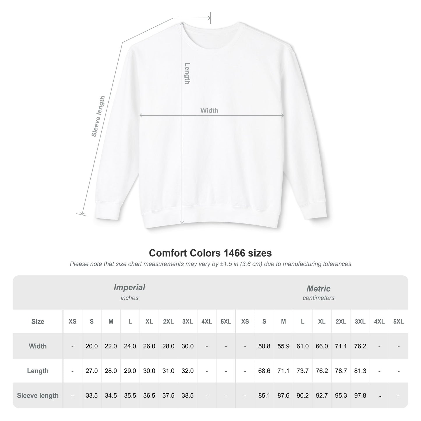 Crewneck Sweatshirt — Salt & Light Surf Co. Vintage Palm Beach Graphic, Back Print