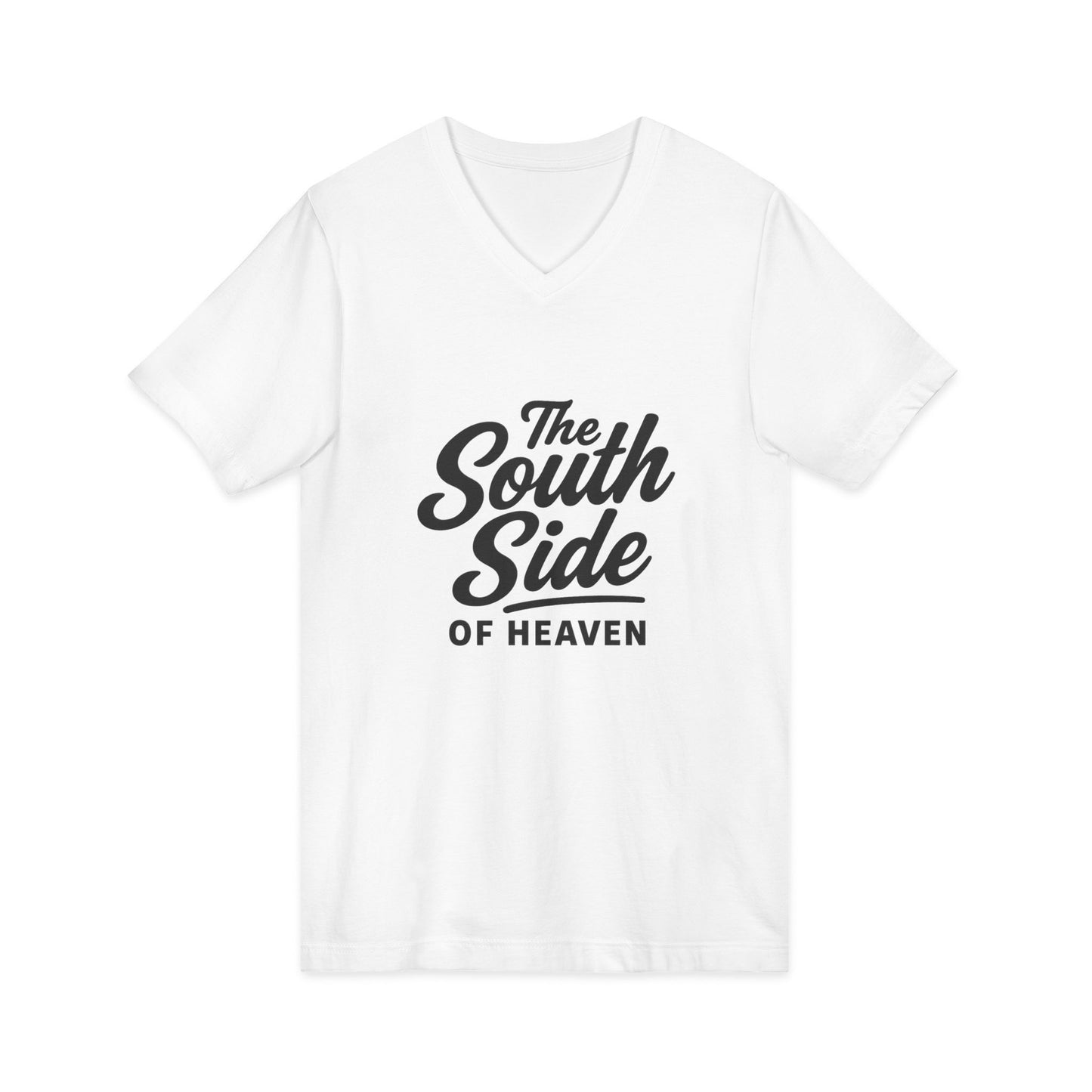 The South Side of Heaven - V neck, Casual Style, Gift for Friends, Unique Summer Wear, Comfortable Everyday Top, [...]