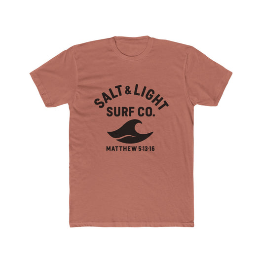Salt & Light Surf Co. T‑Shirt Blk Front copy — Matthew 5:13-16 Christian Surf Tee