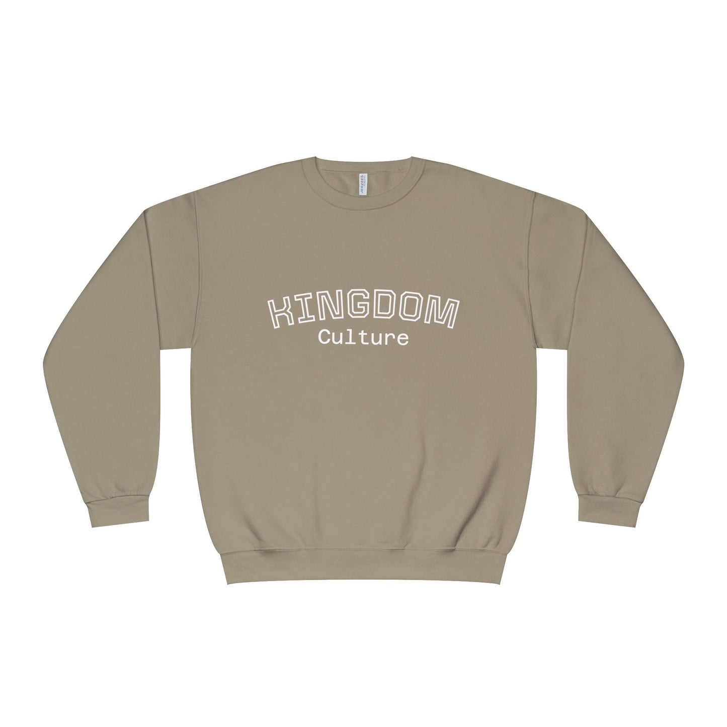 Comfortable Unisex Crewneck Sweatshirt - Kingdom Culture, Cozy Casual Wear