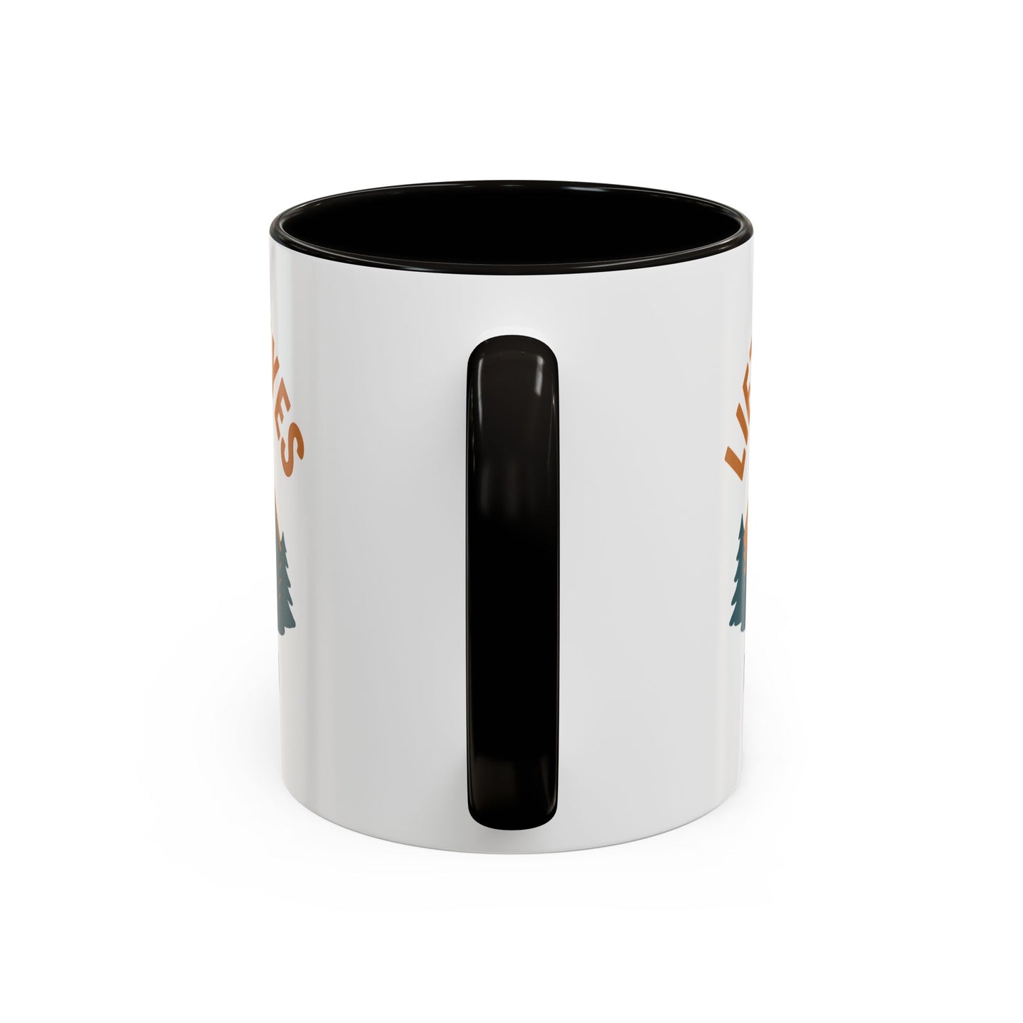 Christian Mountain Mug — "I Lift My Eyes" Psalm 121 Coffee Cup (11oz/15oz)