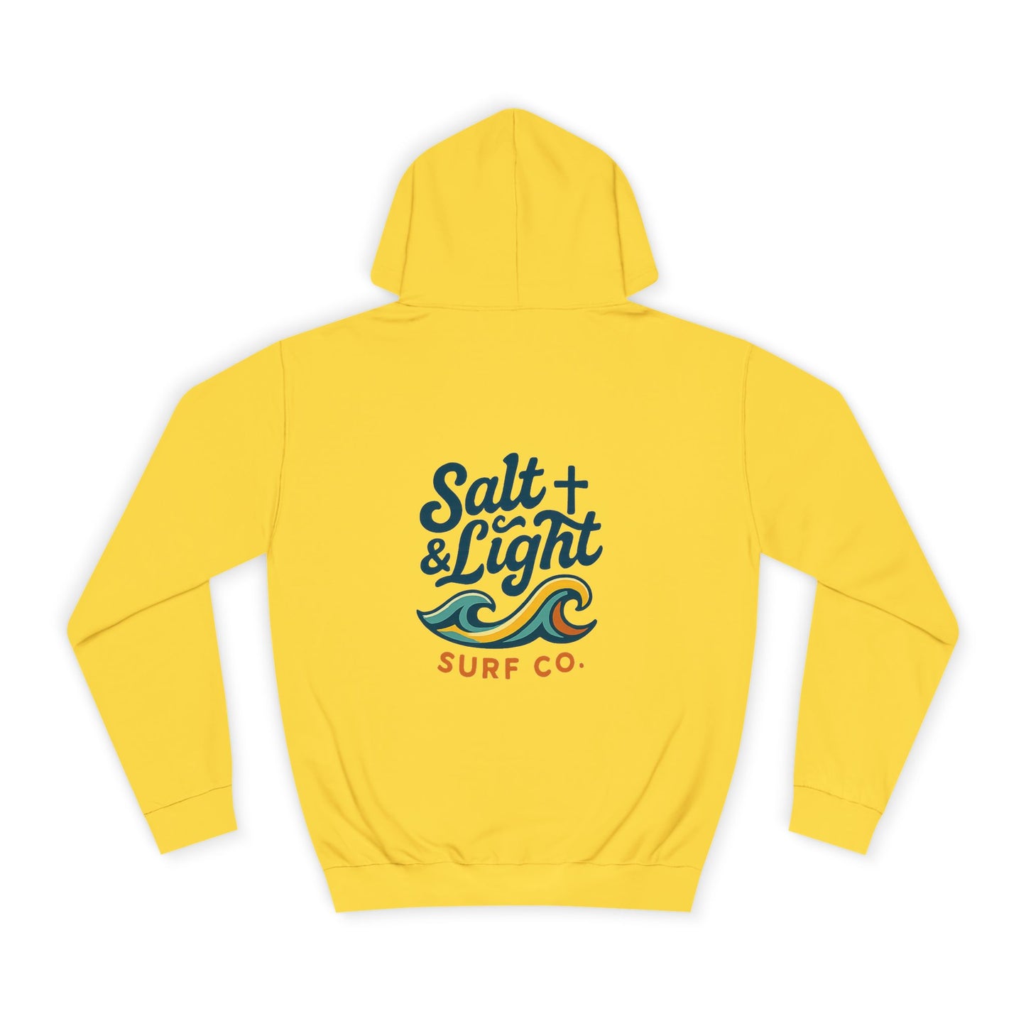 Salt & Light Surf Co.  - Coastal Wave Graphic College Hoodie