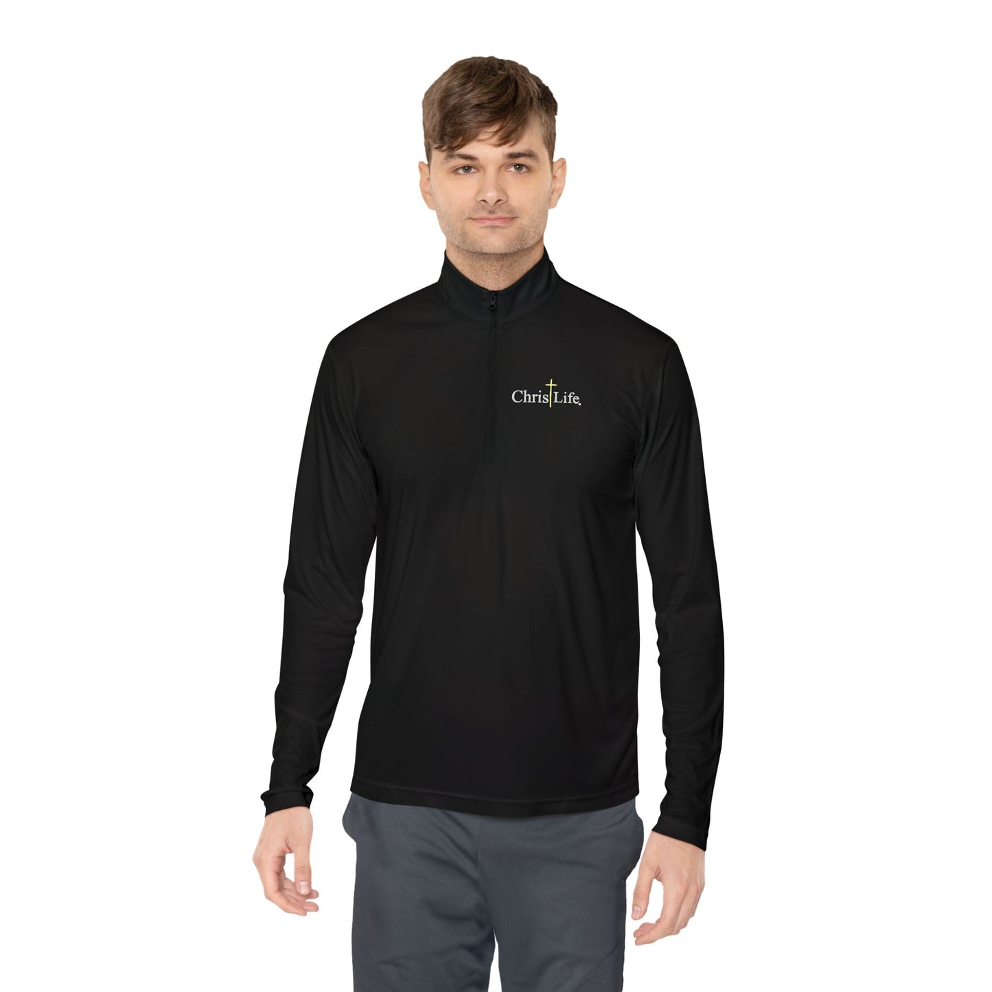 Unisex Quarter-Zip Pullover workout - ChristLife