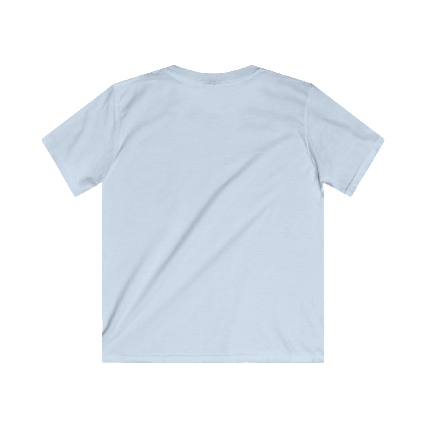 Kids Jesus & Waves Tee - Softstyle Shirt for Summer, Beach Days, Family Gatherings, Christian Gifts, Vacation Wear