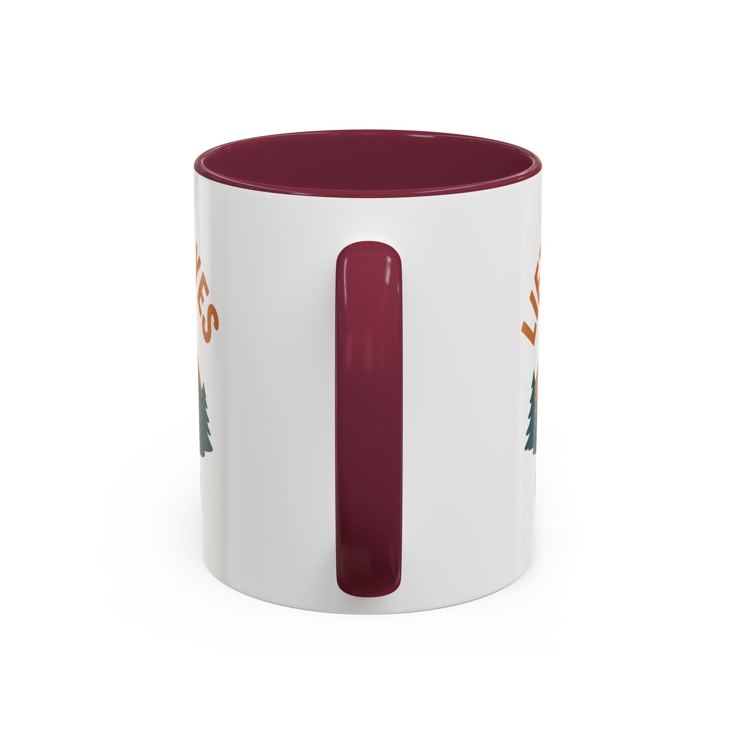 Christian Mountain Mug — "I Lift My Eyes" Psalm 121 Coffee Cup (11oz/15oz)