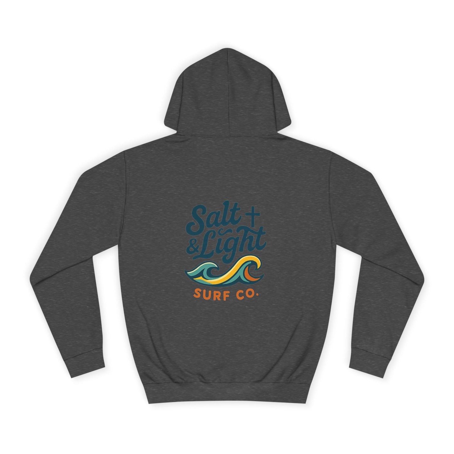 Salt & Light Surf Co.  - Coastal Wave Graphic College Hoodie
