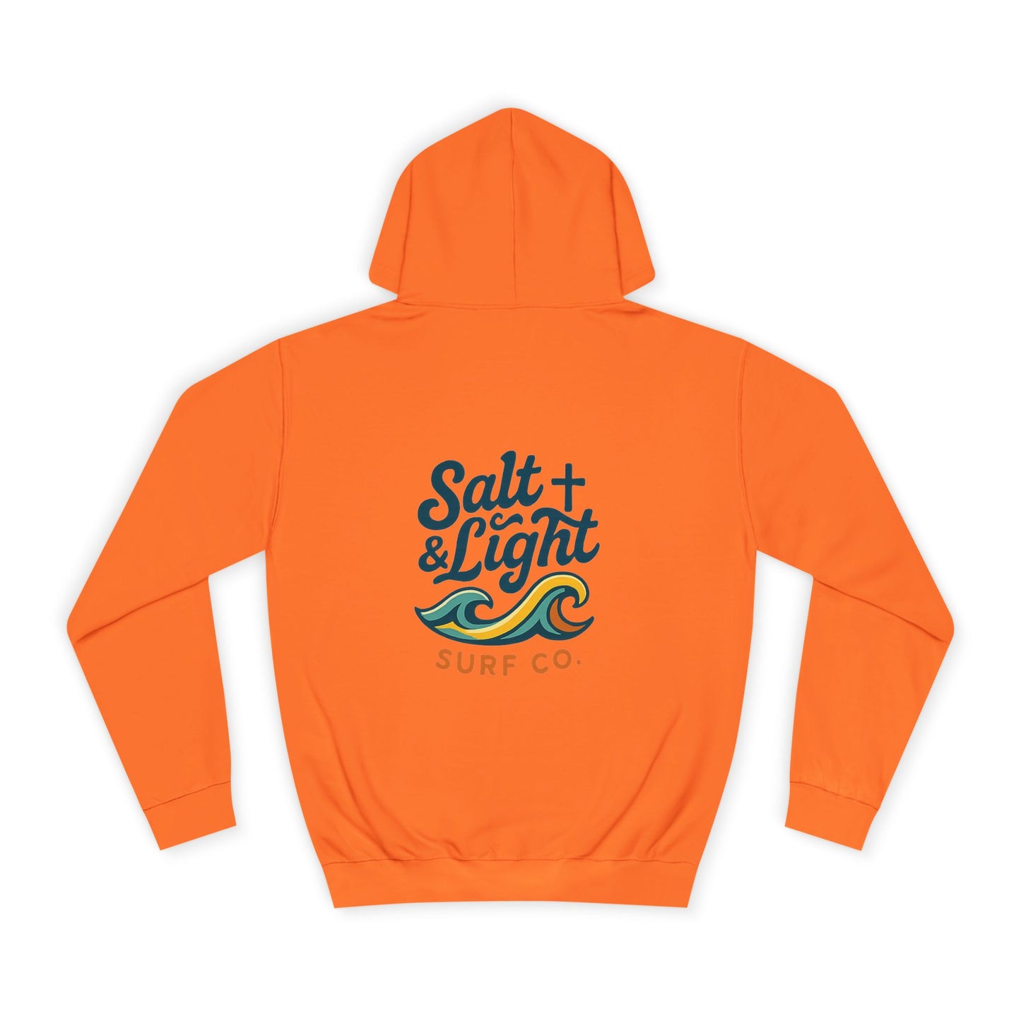 Salt & Light Surf Co.  - Coastal Wave Graphic College Hoodie