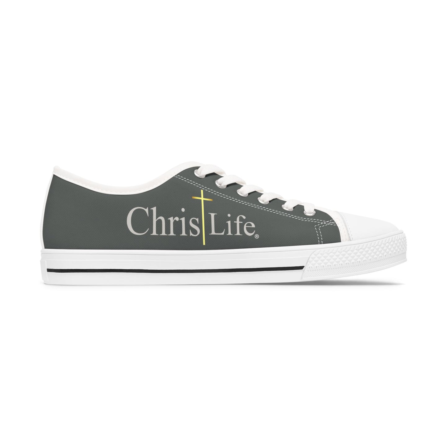 Women's Low Top Sneakers, ChristLife - A walk with Jesus