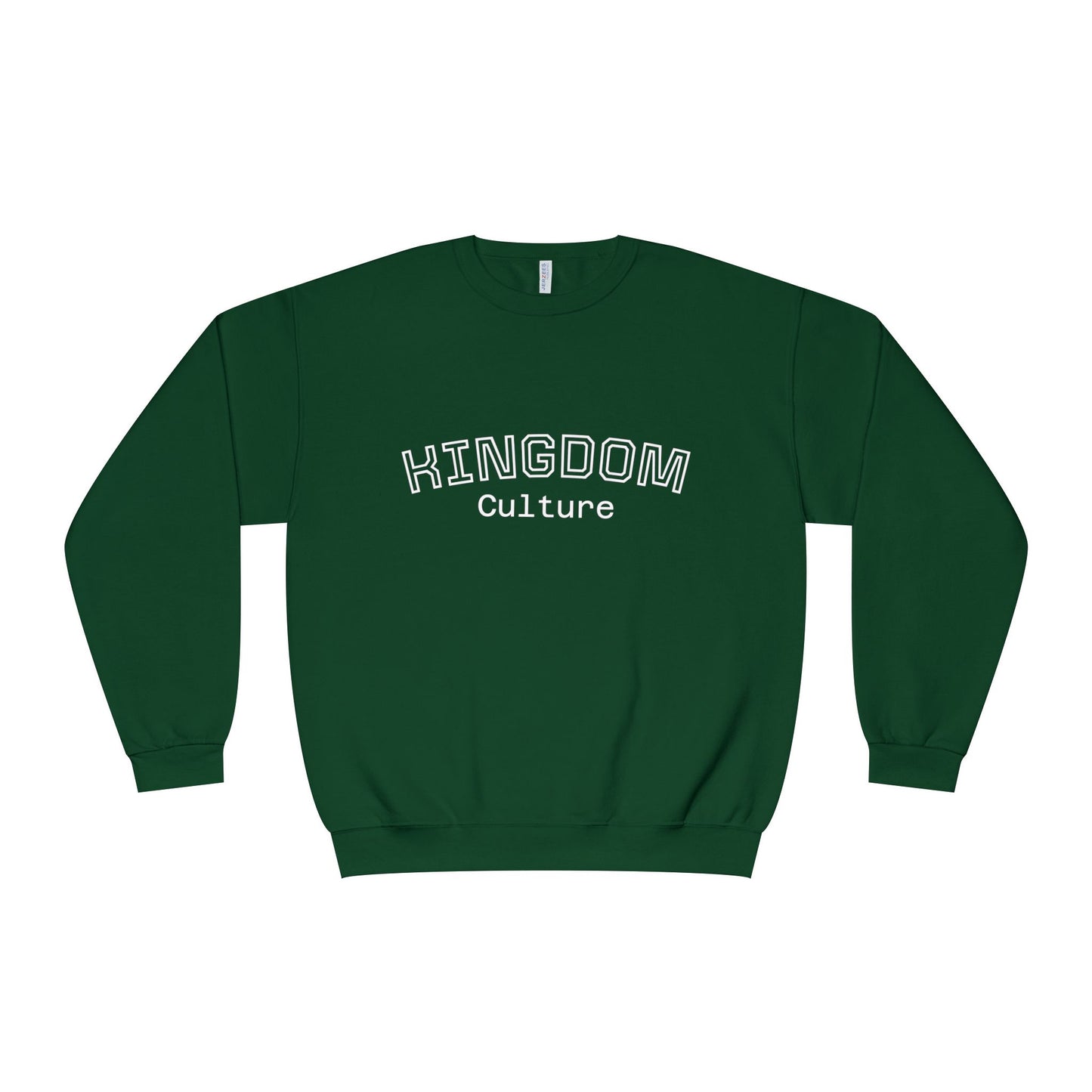 Comfortable Unisex Crewneck Sweatshirt - Kingdom Culture, Cozy Casual Wear