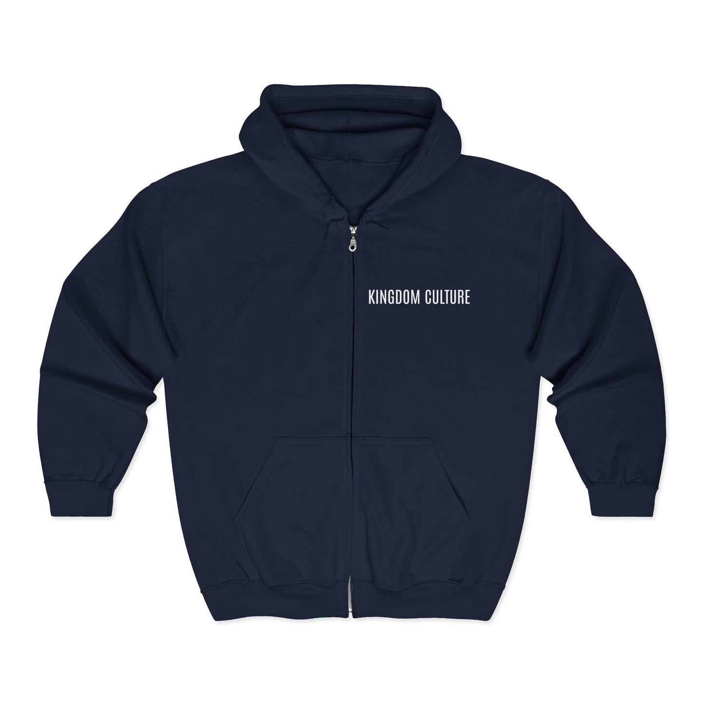 Unisex Heavy Blend™ Full Zip Hooded Sweatshirt, Kingdom Culture/ChristLife Cozy zip up.