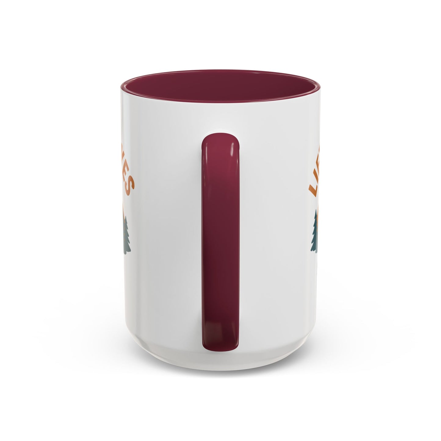 Christian Mountain Mug — "I Lift My Eyes" Psalm 121 Coffee Cup (11oz/15oz)