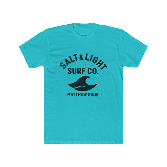 Salt & Light Surf Co. T‑Shirt Blk Front copy — Matthew 5:13-16 Christian Surf Tee