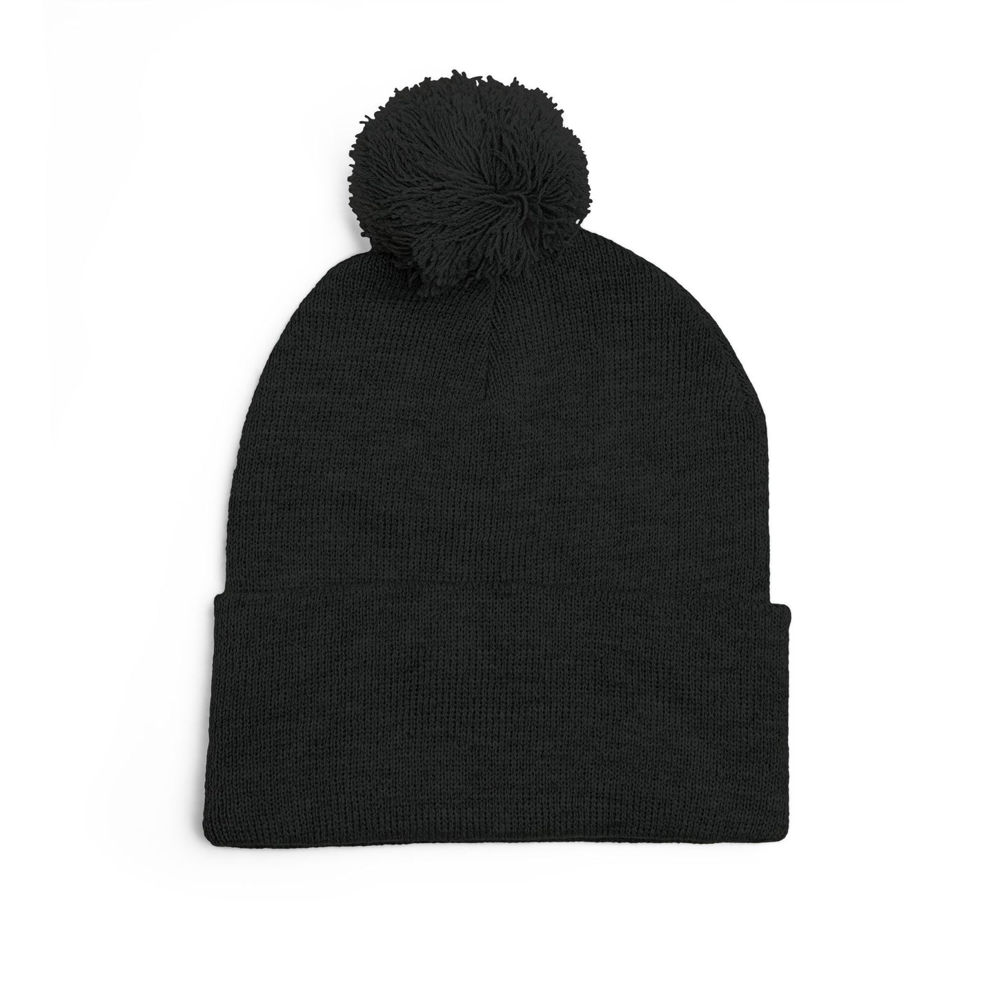 Cozy Embroidered Pom-Pom Knit Winter Beanie - ChristLife