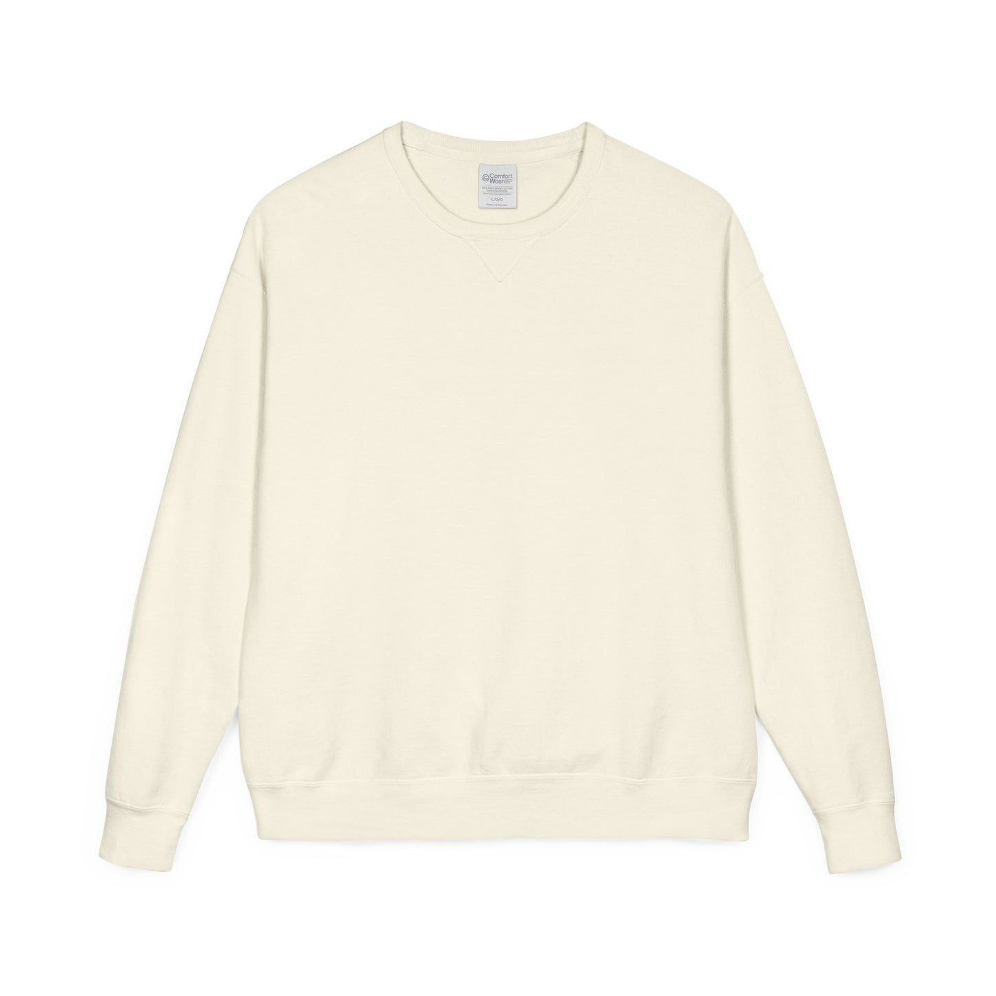 Be Still Mountain Sweatshirt — Psalm 46:10 Inspirational Crewneck Comfort, Back Print