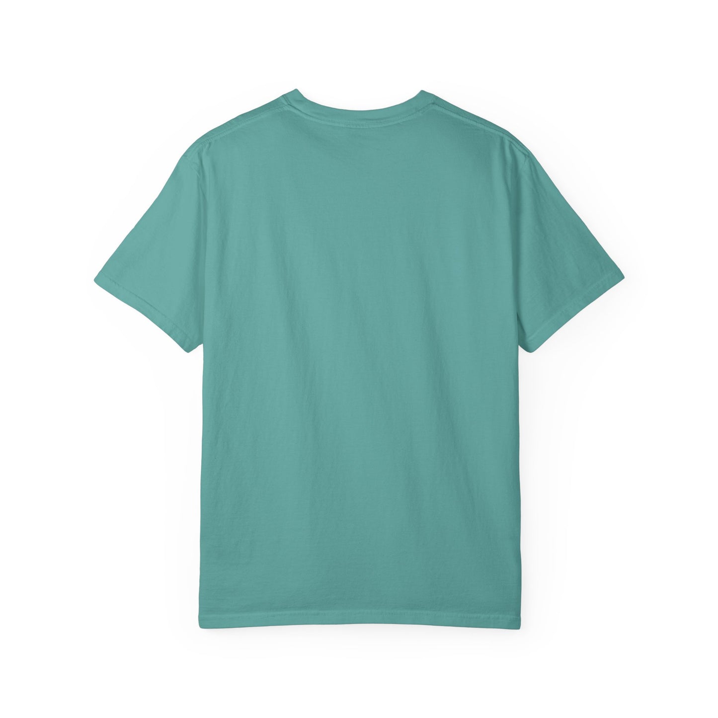 Be Still Mountain T-Shirt — Psalm 46:10 Christian Graphic Tee - Bright Ink, longer Mountain