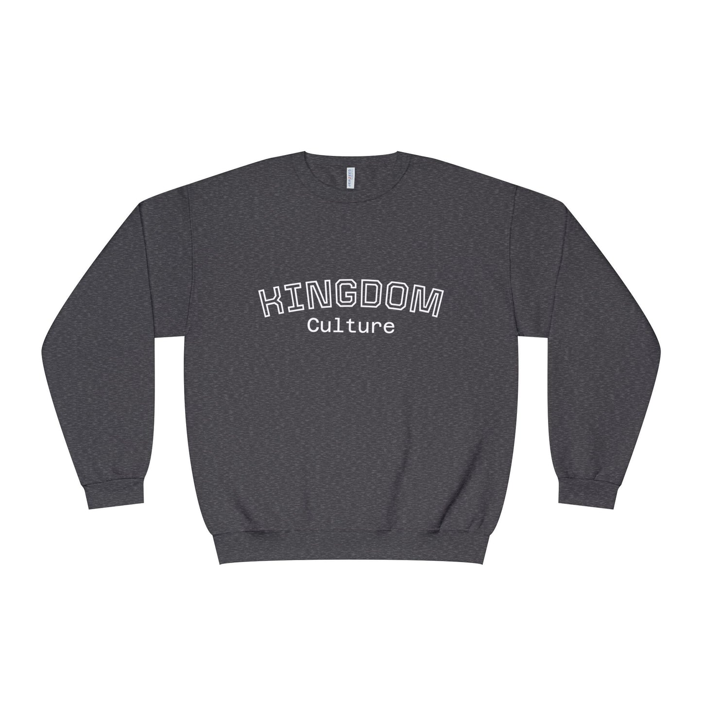 Comfortable Unisex Crewneck Sweatshirt - Kingdom Culture, Cozy Casual Wear