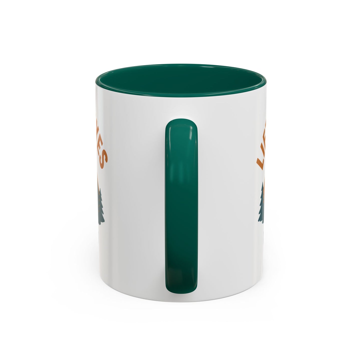 Christian Mountain Mug — "I Lift My Eyes" Psalm 121 Coffee Cup (11oz/15oz)