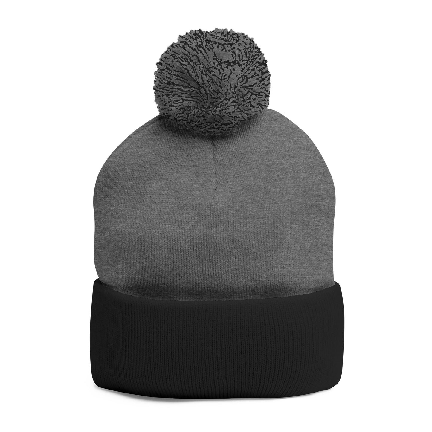 Cozy Embroidered Pom-Pom Knit Winter Beanie - ChristLife