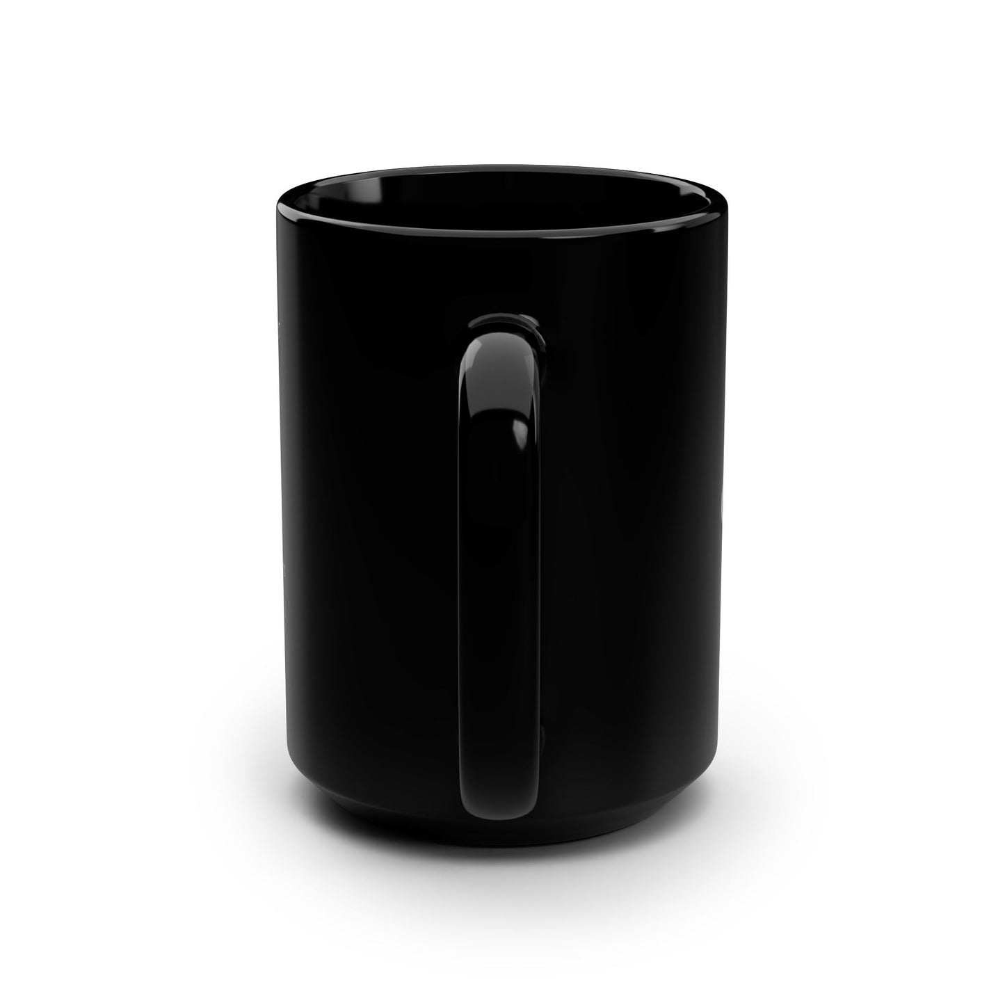 Black Mug, 15oz, ChristLife Logo with Bible Verse Jer 29:11 - Uplifting